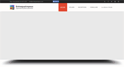 Desktop Screenshot of entrequatreyeux.com